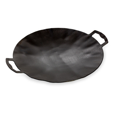 Saj frying pan without stand burnished steel 40 cm в Красноярске