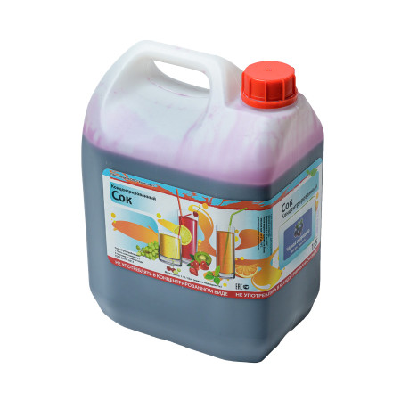 Concentrated juice "Blackcurrant" 5 kg в Красноярске