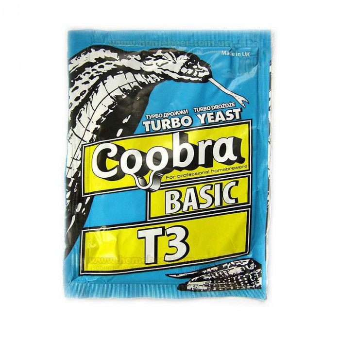 Turbo yeast alcohol "COOBRA" BASIC T3 (90 gr) в Красноярске