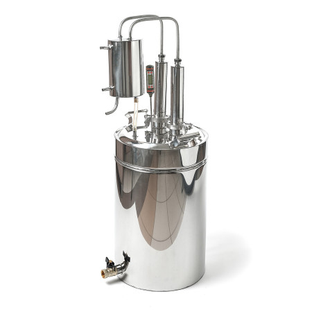 Cheap moonshine still kits "Gorilych" double distillation 20/35/t (with tap) CLAMP 1,5 inches в Красноярске
