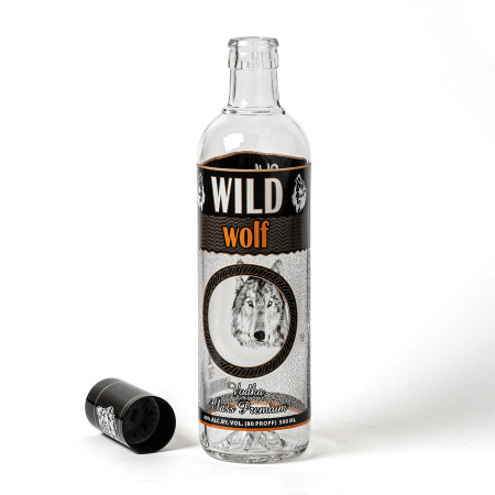 Souvenir bottle "Wolf" 0.5 liter в Красноярске